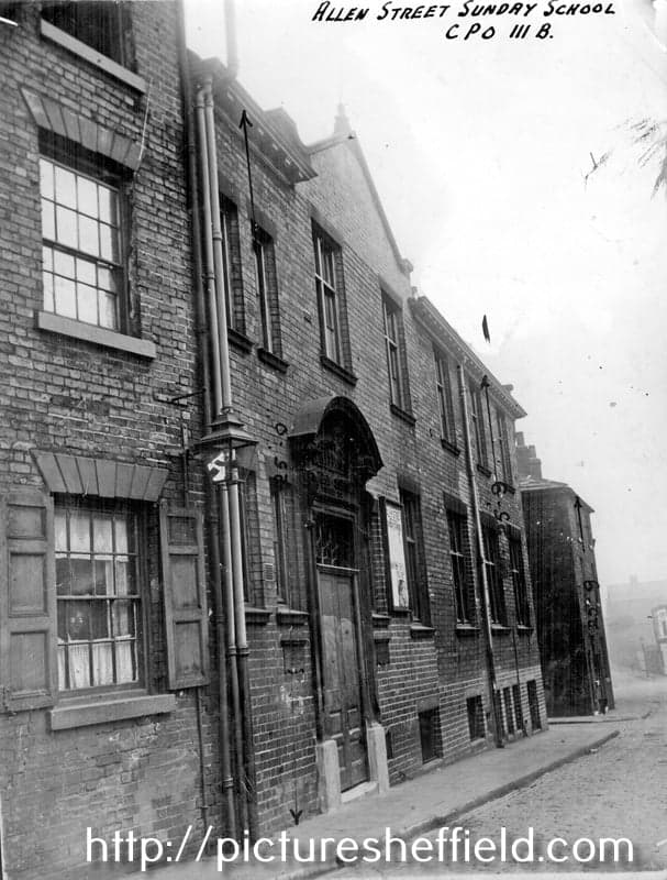 The Old Sunday School                            Allen Street, Sheffield UK TSP Investigation